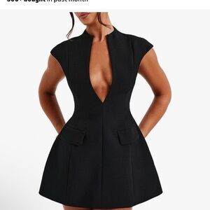 Elegant Black Women's Dress